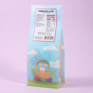 Minfly in kỹ thuật số tùy chỉnh nhựa 250g 500g đứng lên túi kẹo có van và cửa sổ rõ ràng túi khóa kéo đáy phẳng - Product Image 4