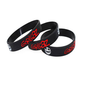 Pulseras de silicona inspiradas en Guns <span class=keywords><strong>N</strong></span>' <span class=keywords><strong>Roses</strong></span>, desata tu interior Rocker, logotipos icónicos, pulsera rellena de color grabado para promociones - Product Image 6