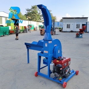 Çok fonksiyonlu saman saman yem silaj kıyıcı tanzanya elektrik motoru saman kesici makinesi hayvan yemi çiftlik - Product Image 5