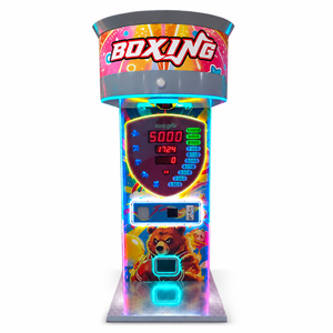 ตู้เกมส์ชกมวยหยอดเหรียญพร้อมจอแสดงคะแนนและไฟกระพริบสำหรับสวนสนุก - Product Image 3