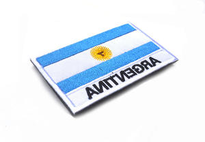 Toppe con <span class=keywords><strong>Bandiera</strong></span> Europea Ricamate su Entrambi i Lati, Rettangolari, per Borse Sportive da Esterno - Product Image 6