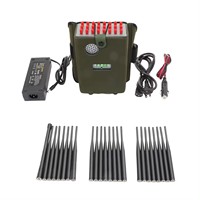 Détecteur de signal portable 24 antennes GSM LTE 2G 3G 4G 5G GPS Wifi GPS 315 433 868 LOJACK personnalisable N24