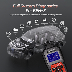 Konnwei 460 <span class=keywords><strong>Scanner</strong></span> de diagnostic complet pour Mercedes-Benz, outil de diagnostic de tous les systèmes, outil de diagnostic ABS, outil de diagnostic de transmission, Konwei Kw460 - Product Image 1