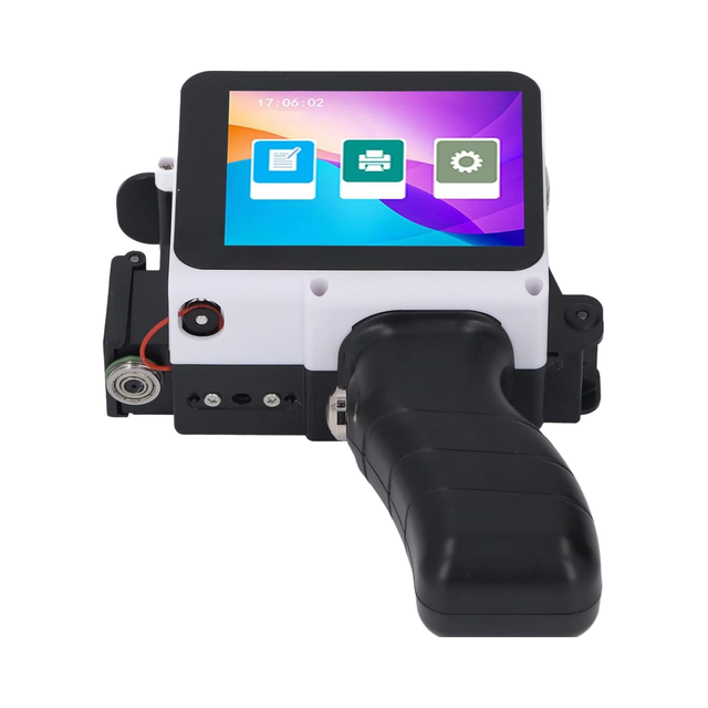 Mini Handheld XP600 600dpi Inkjet Printer 12.7mm Multi-Language Barcode Date Batch Number 24ppm Supports Multiple Materials