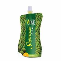 Sachet d'emballage personnalisé en PE de haute qualité avec bec verseur, impression héliogravure, résistant à l'humidité, pour boissons et sauces liquides