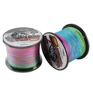 Línea de pesca trenzada Aohu Dyneema de 500m, 8 hebras, línea de PE de alta resistencia para cañas de pesca marina - Product Image 2