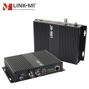 Extenseur de Fibre Optique 3G HD-SDI 20KM, Convertisseur Fibre Optique SDI avec RS485 RS422 RS232 Ethernet Audio Optionnel FC LC - Product Image 4