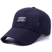 Gorra de Béisbol Yihaoyi con Perforaciones Láser para Hombre y Mujer, de Secado Rápido, Transpirable y Ajustable, Estilo Dad Hat para Deportes de Verano
