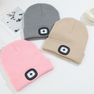 Pull tricoté lumineux à LED rechargeable en acrylique, broderie 3D, unisexe adulte, pour sports de plein air, automne, mode numérique - Product Image 2