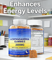 Ashwagandha OEM/ODM avec GABA pour l'équilibre et le calme du système nerveux |   Vitamine B12 et D3 pour l'énergie et le soutien immunitaire