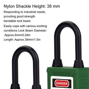 Candado de Seguridad Industrial <span class=keywords><strong>Zenex</strong></span>, Impermeable, Personalizado, Compuesto, Aislado, a Prueba de Polvo, con Bloqueo de Seguridad, Certificación CE/EX - Product Image 3