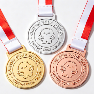 Medalla Conmemorativa Deportiva Personalizada de Metal 3D Esmaltada UV Pulida con Cinta Corta para Premios y Honor, Venta al por Mayor - Product Image 5