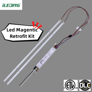 ETL DLC <span class=keywords><strong>32W</strong></span> troffer trang bị thêm <span class=keywords><strong>Kit</strong></span> 4ft Magnetic <span class=keywords><strong>Led</strong></span> trang bị thêm dải Bộ dụng cụ 2*4 2*2 dải ánh sáng - Product Image 2