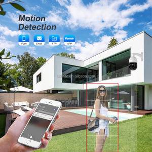 Dễ dàng điều khiển từ xa P2P 360 ° Pan và 90 ° nghiêng 8MP 4k Starlight Speed Dome TVS sét bảo vệ PTZ IP 4K mạng Máy ảnh - Product Image 2