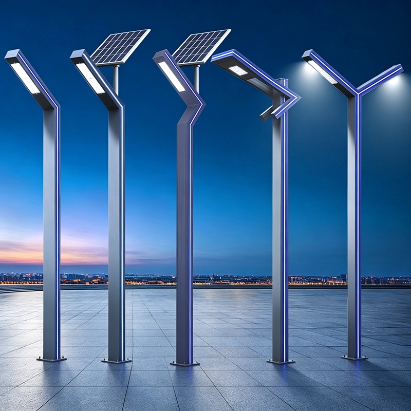Aluminium Waterproof IP65 Pole Lamp Park Landscape Post Top Outdoor LED Garden Light