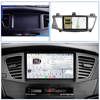 Radio para Auto Serie Crystal de 16+512GB, HI-FI para Kia Cadenza K7 2011-2012, Pantalla 2K, Reproductor de DVD Android para Auto, DSP, Carplay, Audio