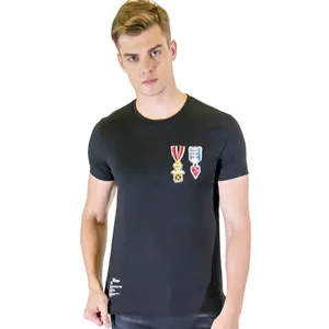 Offres Spéciales homme t-shirts couleur t-shirt personnalisé t-shirts en coton pour hommes coton plaine t-shirts sans étiquette