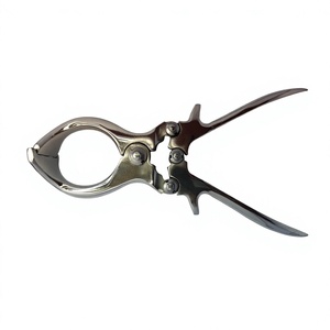 Pinzas de Castración Veterinaria de Acero Inoxidable, Emasculador para Ganado, Herramienta de Castración para Vacas, Ovejas, Cabras y Cerdos - Product Image 1