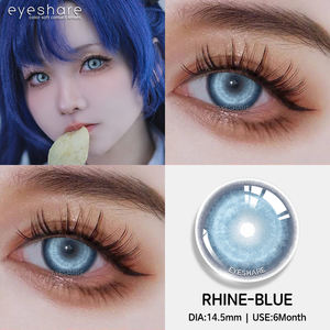 EYESHARE Lentilles de contact rouges pour Halloween, lentilles fantaisie souples, lentilles <span class=keywords><strong>Sharingan</strong></span>, lentilles de couleur pour cosplay, Lentes De Contacto - Product Image 2