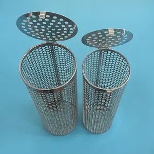 BBQRound Rolling Basket Stainless Steel Essential For Barbecues Basket For Barbecues