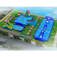 Parc aquatique gonflable géant avec piscine intex, pour enfants et adultes, de fabrication chinoise,