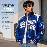 Chaqueta de Cuero Estilo Cafe Racer Personalizada OEM, Chaqueta Universitaria con Diseño Bordado, Chaqueta de Motociclista de Piel de Cordero Premium OEM