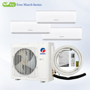 Système de climatisation à raccordement libre avec contrôle de pièce indépendant 24000 Btu – Solution CVC pour configuration de pièce résidentielle flexible - Product Image 1