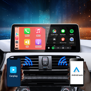 HFMidia Qualcomm Snapdragon665 12,3 pouces argenté Android16 Carplay pour BMW Série 3 F30 F31 F34 Lecteur vidéo de voiture GPS Navigation - Product Image 3