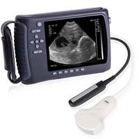 AMAIN Scanner à ultrasons de bonne qualité pour chien, cochon, mouton, grossesse, vétérinaire, échographie portable pour animaux.