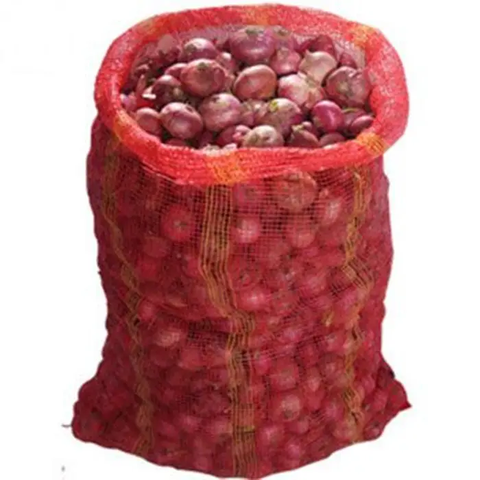 Mesh Bag Tubular PP Leno Mesh Bag For Onion Vegetable And Fruit