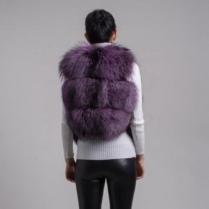Gilet in <span class=keywords><strong>vera</strong></span> <span class=keywords><strong>pelliccia</strong></span> <span class=keywords><strong>di</strong></span> <span class=keywords><strong>volpe</strong></span> QC8001-2 Gilet in <span class=keywords><strong>pelliccia</strong></span> naturale Gilet corto da donna in <span class=keywords><strong>pelliccia</strong></span> <span class=keywords><strong>di</strong></span> <span class=keywords><strong>volpe</strong></span> vendita calda - Product Image 4