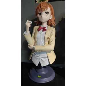 ตกแต่งห้องนั่งเล่นอนิเมะไฟเบอร์กลาส <span class=keywords><strong>REM</strong></span> รูปปั้นที่กำหนดเองเรซิ่น lahm รูป86เซนติเมตรความสูง - Product Image 3