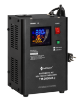MINGCH Régulateur de tension automatique mural 500VA 1KVA2KVA3KVA 5KVA8KVA10KVA pour alimentation électrique Monophasé AC 220V 240V AVR