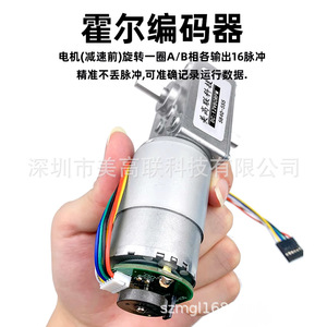 5840-555 Dual Shaft Dc Geared Motor 12V 24V 56Mm Flange Mount <b>Worm</b> Gear Permanent Magnet Miniature Motor - Product Image 5