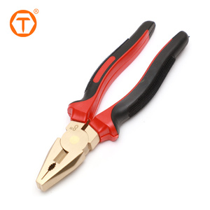 <strong>Non</strong>-<strong>sparking</strong> <strong>Tools</strong> Bronze Aluminium Combination Pliers <strong>Hand</strong> Safety <strong>Tools</strong> for Oil Station - Product Image 1