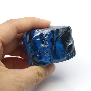 Materiale Grezzo di Zircone Sintetico, Pietra Grezza Non Tagliata Blu Zaffiro Scuro, Pietra Grezza di <span class=keywords><strong>Acquamarina</strong></span> - Product Image 3