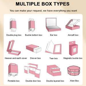 Cajas de Regalo Personalizadas, Empaque de Cartón con Impresión de Logotipo, Caja de Empaque de Papel para Set de Cosméticos - Product Image 3