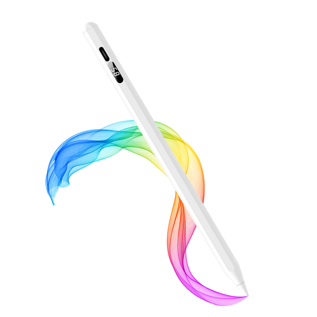 New Style Digital Display Led Magnetic Stylus for Apple Pencil 2nd Active Stylus Pen Capacitive Drawing Pencil for Ipad Pro Air