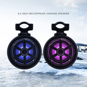 ลำโพงทาวเวอร์ LED สำหรับเรือ ขนาด 6.5 นิ้ว แบบ 2 ทาง ส่งแสงสีฟ้าหรือสีแดง หนึ่งคู่ ความต้านทาน 4 โอห์ม กำลังขับสูงสุด 150 วัตต์ - Product Image 2