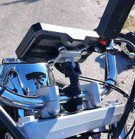 Écran CarPlay pour moto Aoocci C9 Pro Max 6 pouces, caméra embarquée 2K, étanche IP67, navigation GPS, TPMS