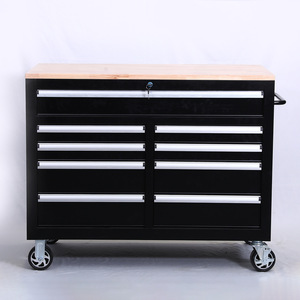 Carrito de <span class=keywords><strong>Herramientas</strong></span> Rodante de Gran Capacidad y Alta Resistencia, Carro de <span class=keywords><strong>Herramientas</strong></span> Móvil Industrial con Estructura de Acero Reforzado <span class=keywords><strong>para</strong></span> Taller de Reparación de Automóviles - Product Image 1