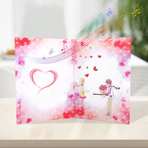 Date Amour Carte Postale Anniversaire <span class=keywords><strong>De</strong></span> <span class=keywords><strong>Mariage</strong></span> Sa Saint Valentin Carte-Cadeau Invitation Musique Cartes <span class=keywords><strong>De</strong></span> Voeux - Product Image 2
