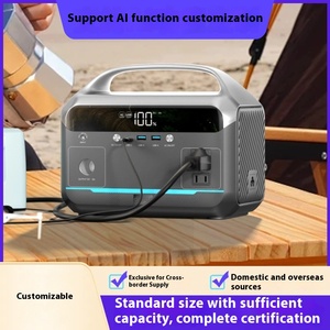 Centrale Électrique Portable 288Wh, Générateur Solaire 350W avec Fonction de Démarrage d'Urgence pour Camping et Sauvegarde d'Énergie, Onde Sinusoïdale Pure 350W - Product Image 3