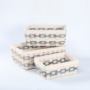 Fornitore della cina di vendita caldo fatto a mano rettangolare di trucioli di <span class=keywords><strong>legno</strong></span> di stoccaggio scatola di <span class=keywords><strong>legno</strong></span> <span class=keywords><strong>legno</strong></span> cesto di frutta pane cestino di immagazzinaggio commercio all'ingrosso - Product Image 1