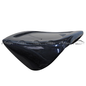 Olotdi E46 M3 2 portes 1998-2005, fibre de carbone, finition polie, époxy, noir carbone, accessoires intérieurs de voiture, housse de siège arrière - Product Image 5