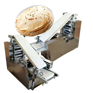 Máquina para Hacer Pan Árabe y Tortillas, Motorizada, de Acero Inoxidable de Grado Alimenticio, Alta Capacidad, Automática, para Uso Doméstico, Cortadora de Roti y Chips - Product Image 3