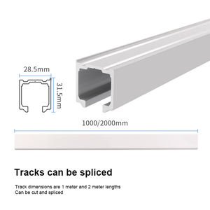 Meubles en aluminium coulissants à roue bon marché pliants pour armoire de cuisine pliante <span class=keywords><strong>Kit</strong></span> de quincaillerie pour armoire et <span class=keywords><strong>porte</strong></span> de <span class=keywords><strong>placard</strong></span> - Product Image 3