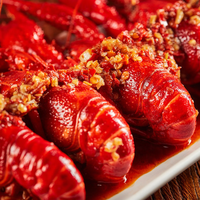 Écrevisses surgelées prêtes-à-manger en sauce épicée du Sichuan Écrevisses précuites à coque Mala IQF