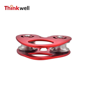 รอกอลูมิเนียมรูปหัวใจแบบสองร่อง ยี่ห้อ Thinkwell สำหรับงานก่อสร้าง กู้ภัยกลางแจ้ง แบบกำหนดเองได้ - Product Image 1
