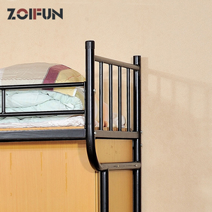 Muebles para Dormitorio Escolar, Literas <span class=keywords><strong>con</strong></span> <span class=keywords><strong>Escalera</strong></span> para Estudiantes y Cama Individual <span class=keywords><strong>con</strong></span> Escritorio Integrado <span class=keywords><strong>Debajo</strong></span> - Product Image 5